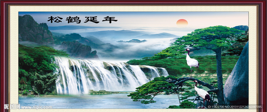 黄山迎客松