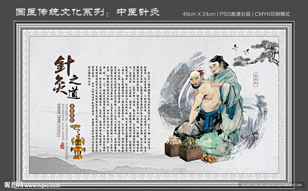 针灸 针灸展板