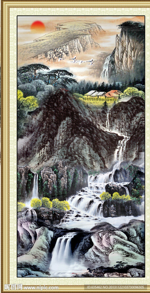 国画山水