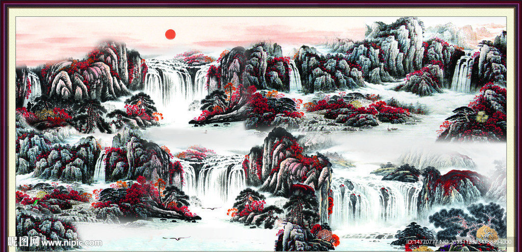 国画山水