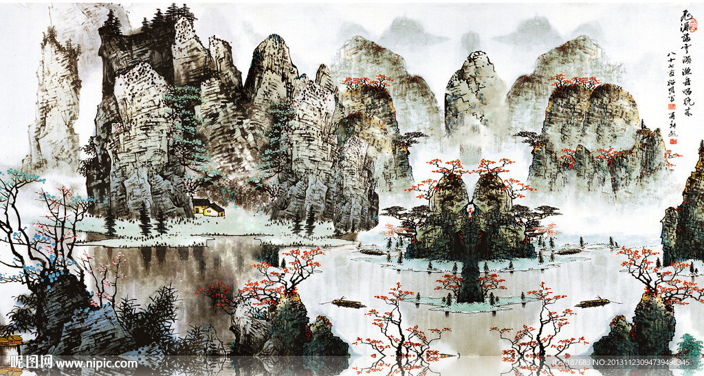 山水画