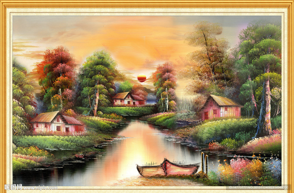 油画作品