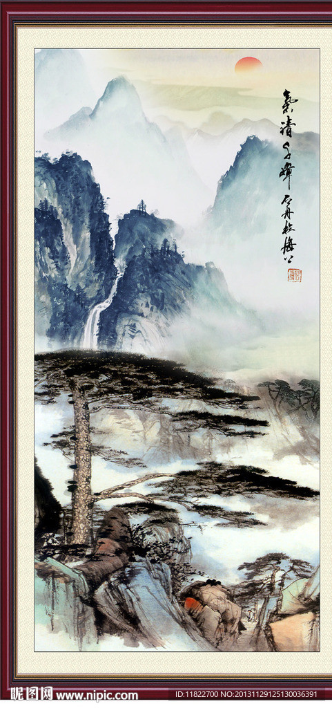 黄山迎客松