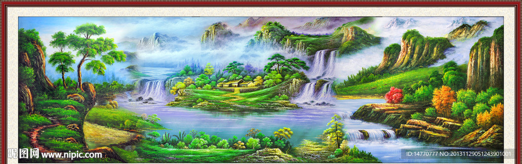 油画风景