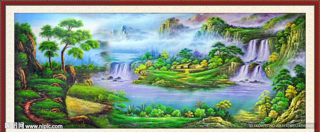 油画风景