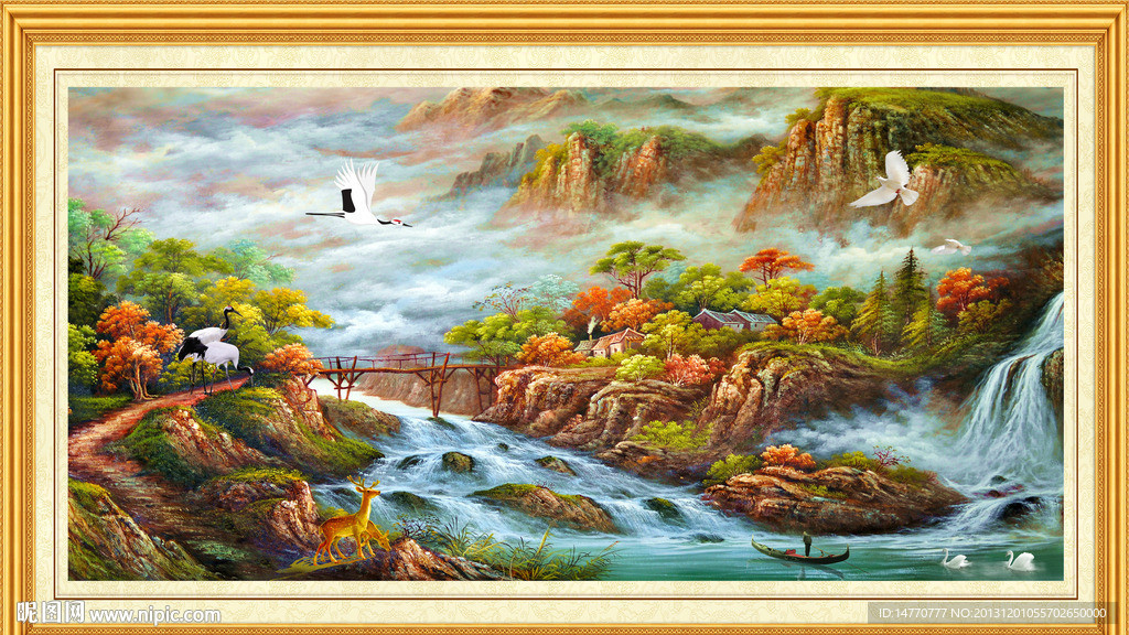 风景油画