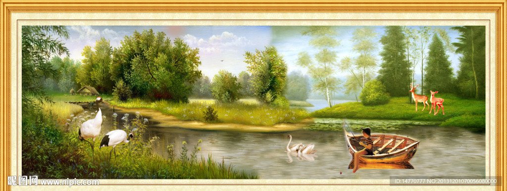 风景油画