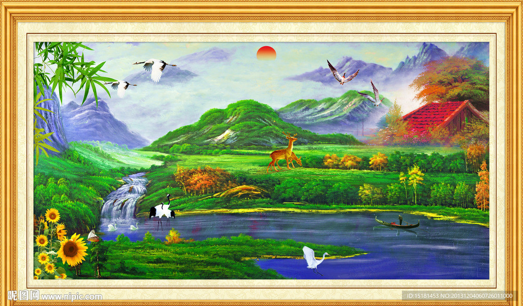 油画