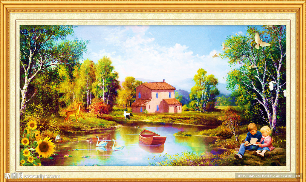 油画作品