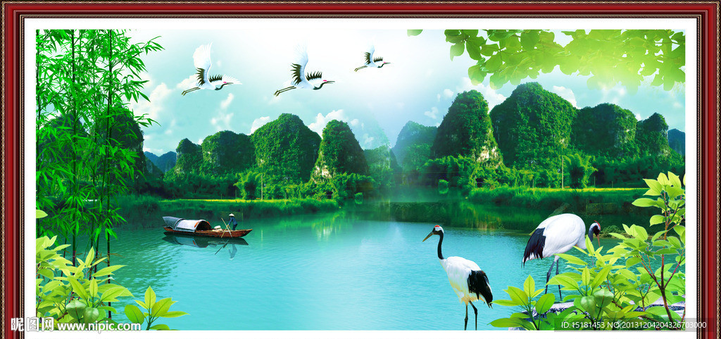 风景如画