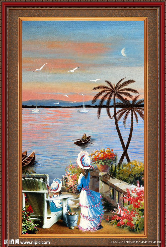 油画