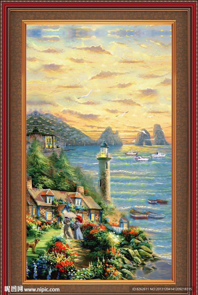 油画