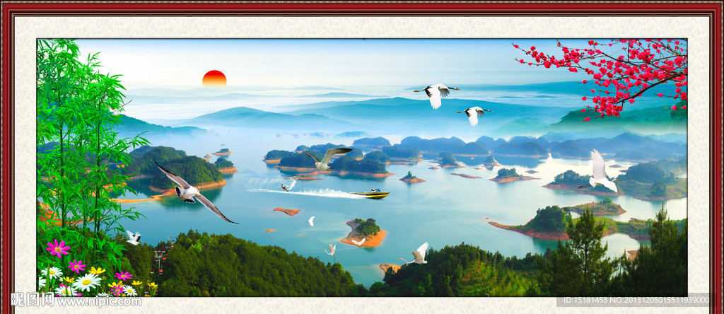 风景如画