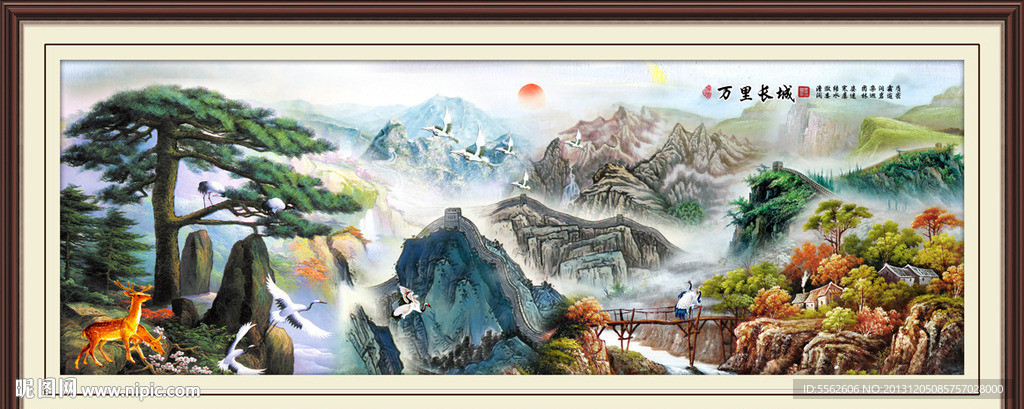 黄山迎客松