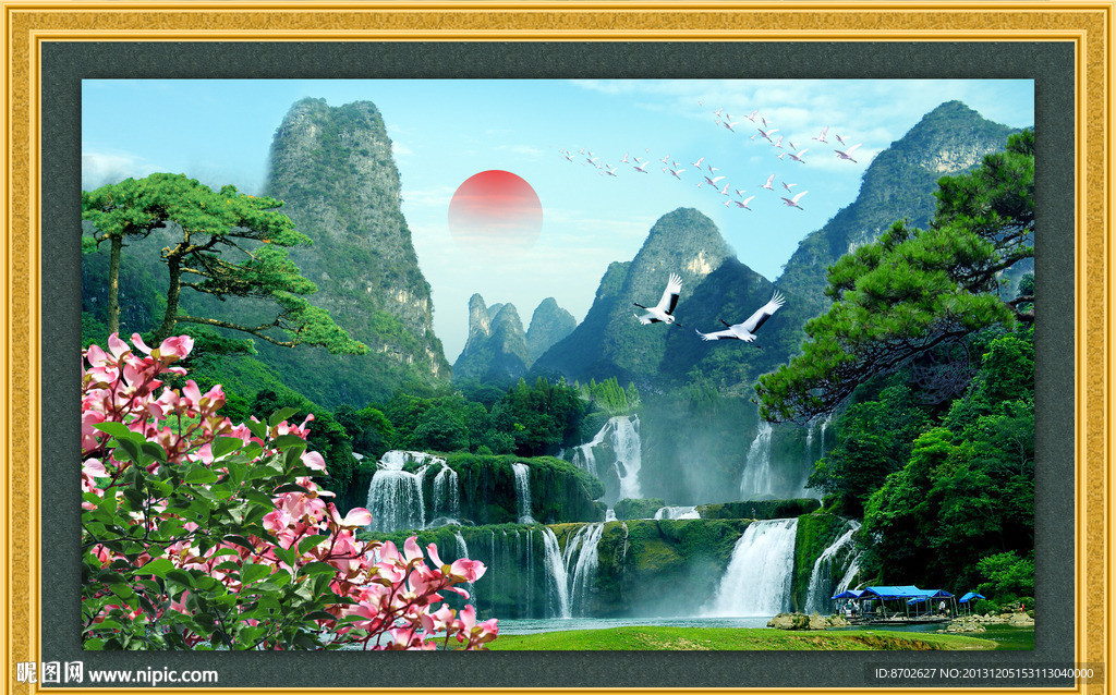 山水