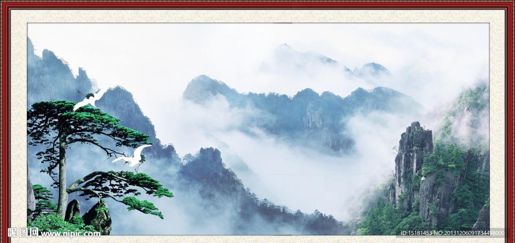 黄山迎客松