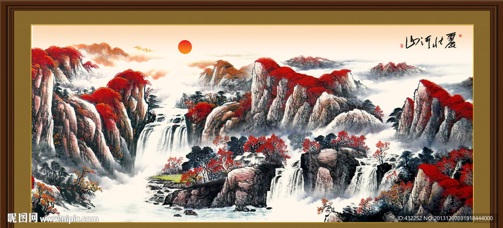 国画山水