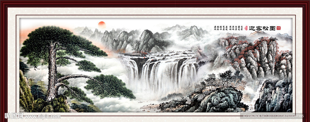 黄山迎客松