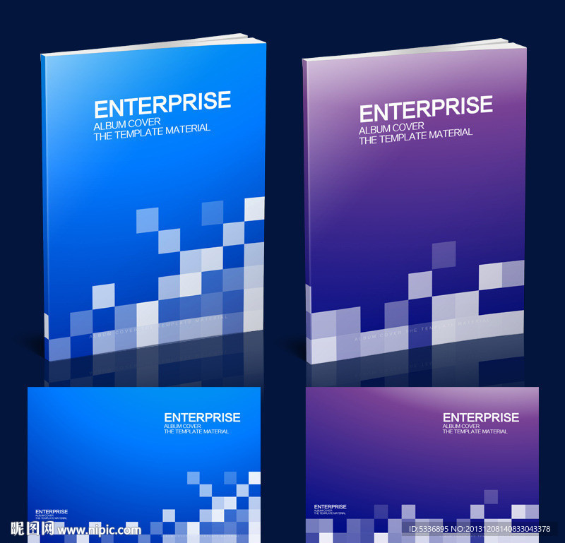 蓝色 电子科技封面