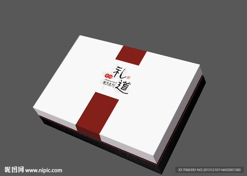礼盒设计平面图