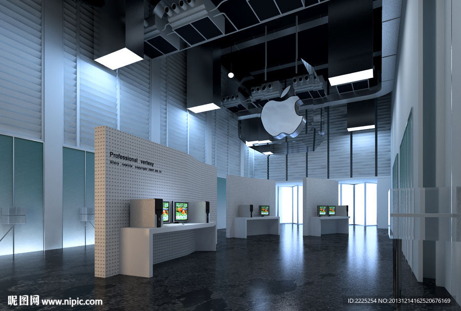 苹果产品展示厅