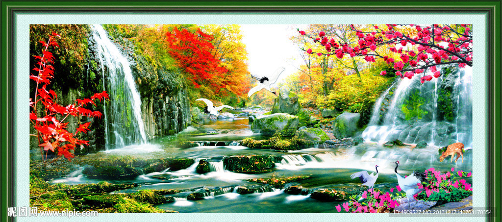 山水风景画