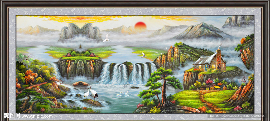 油画风景