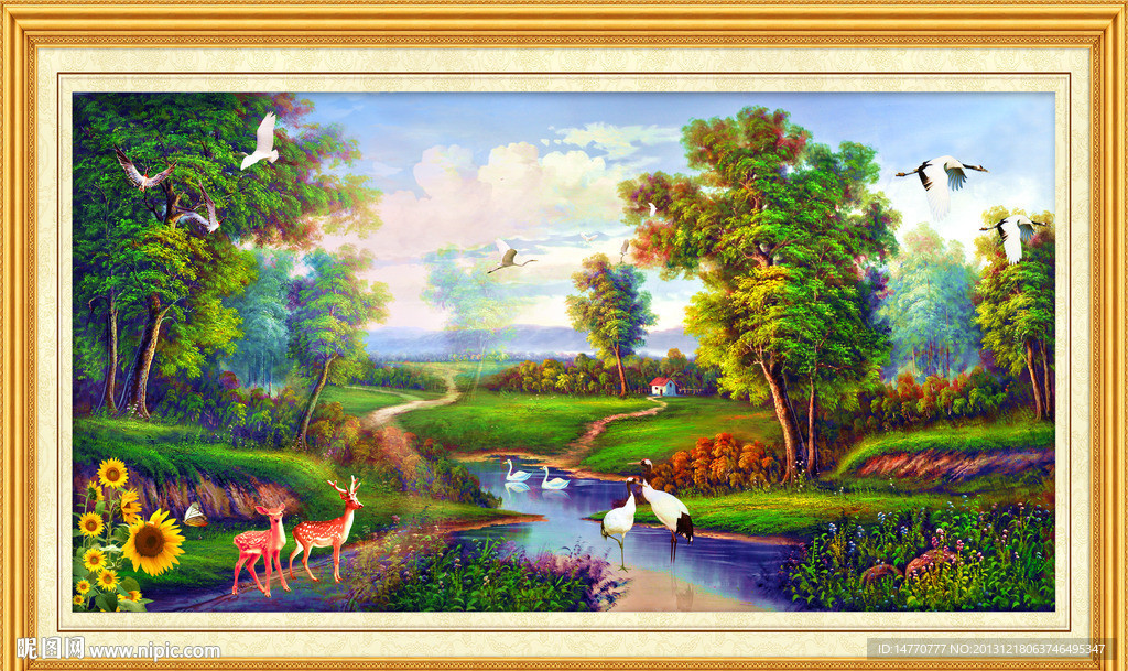 风景油画