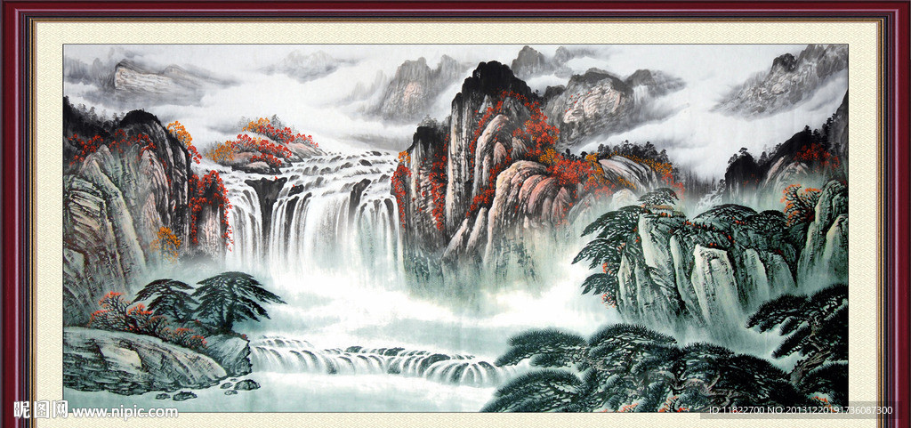 山水国画