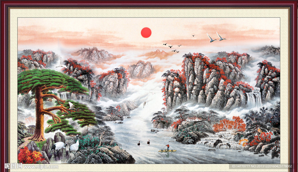 国画山水