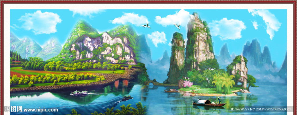 油画风景