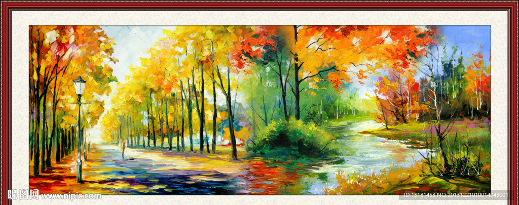 风景油画