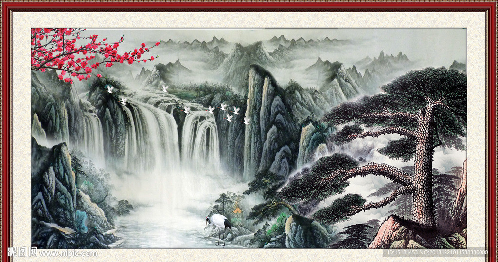 国画山水