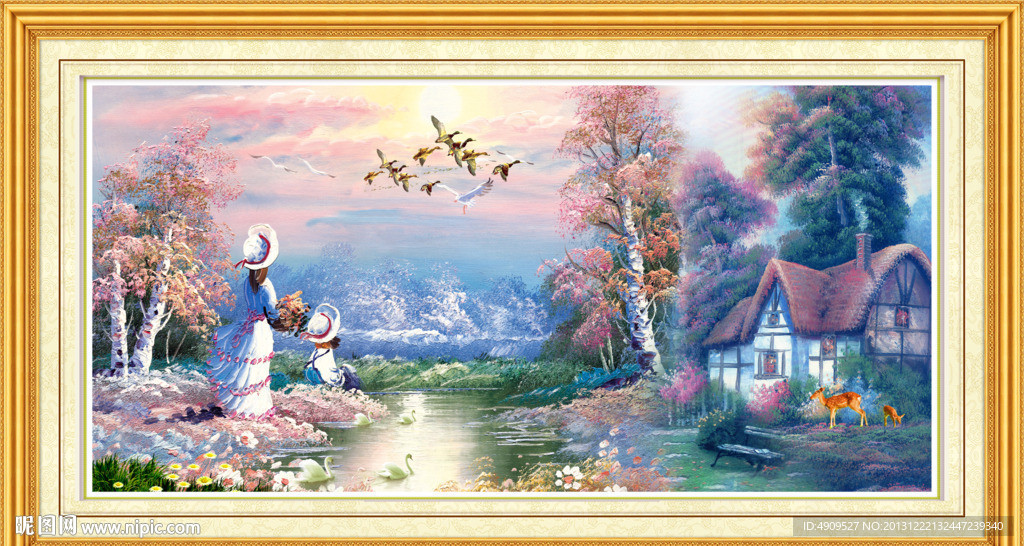 油画