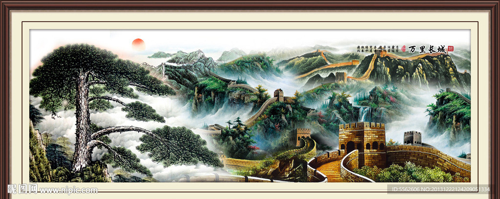 黄山迎客松