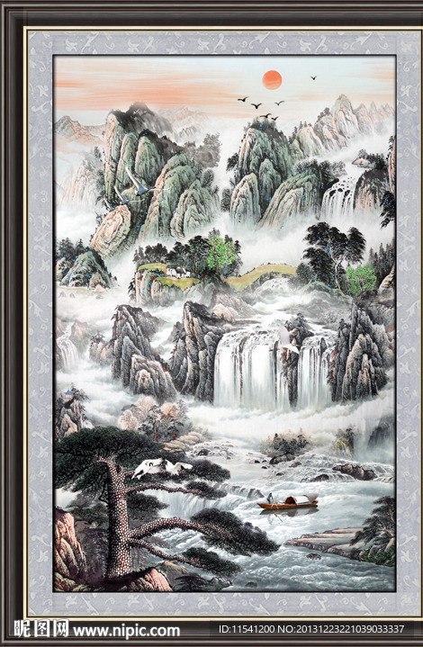 国画山水