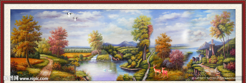 风景油画