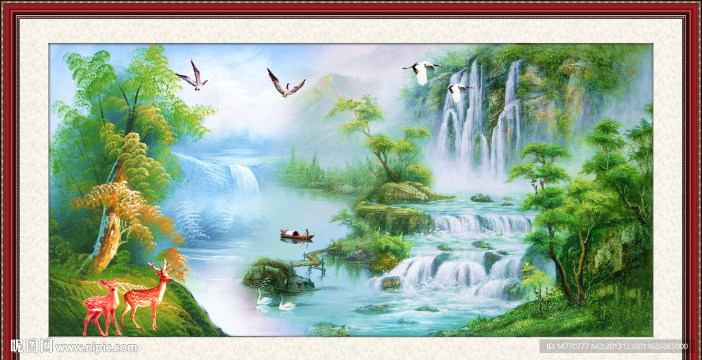 油画风景