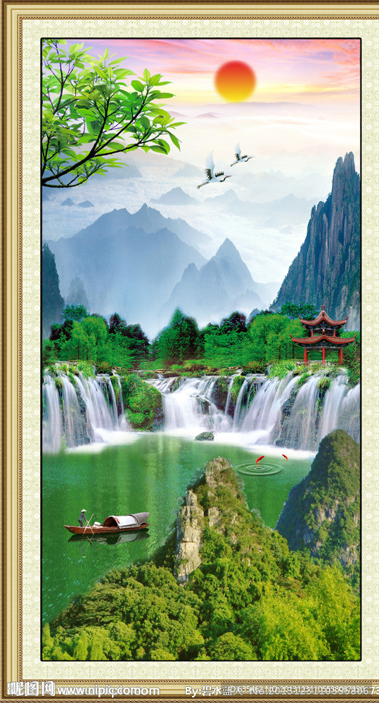 山水风景画