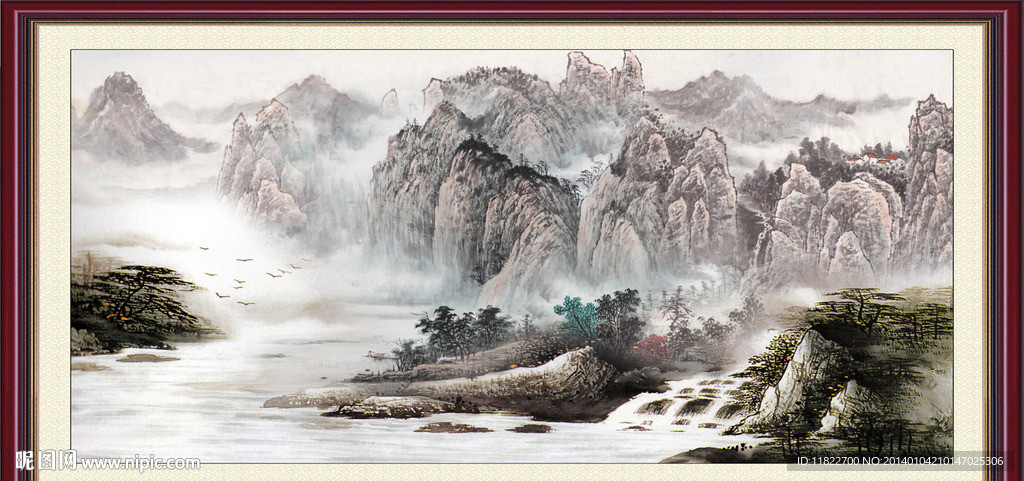 山水画