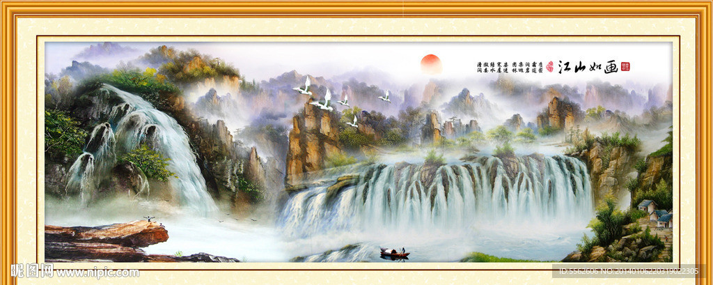 油画