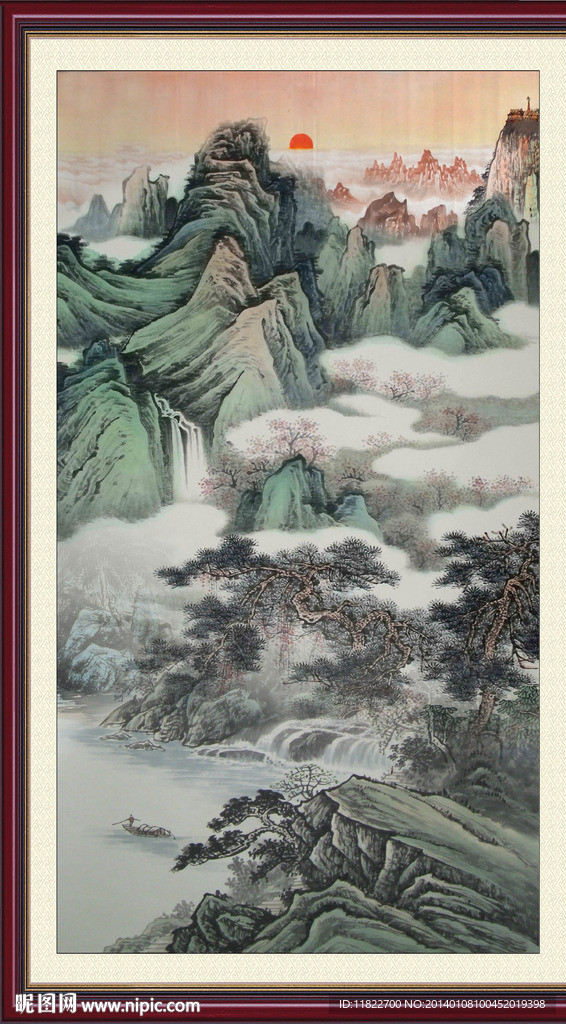 国画山水