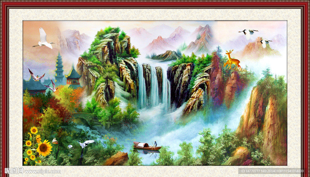 油画风景