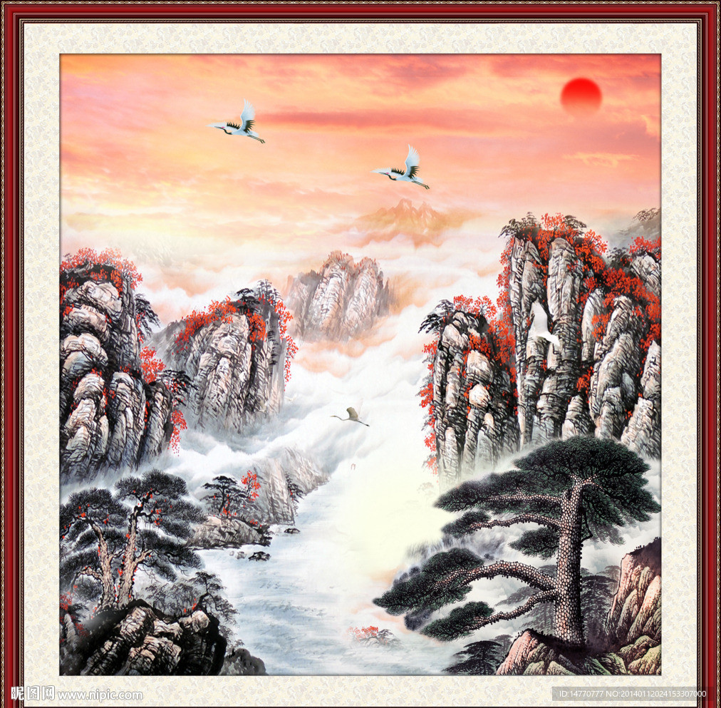 国画山水