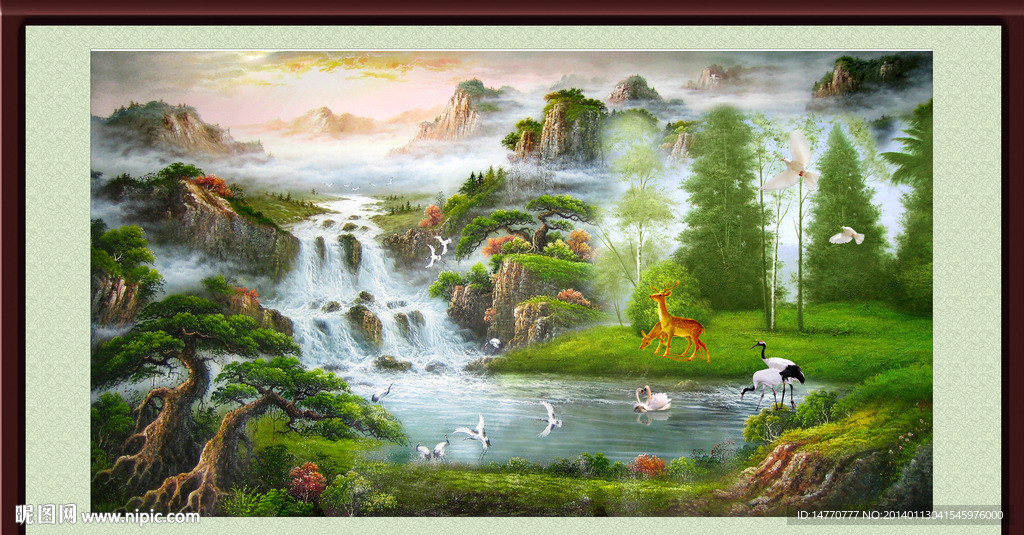 油画风景
