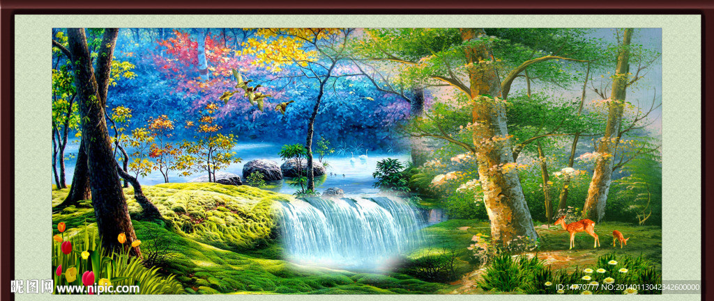 油画风景