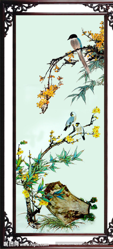 国画花鸟图