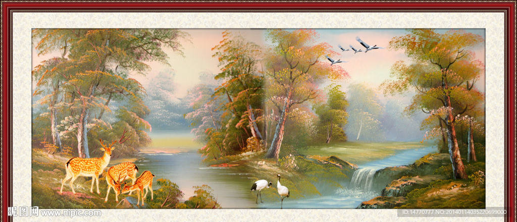 油画风景