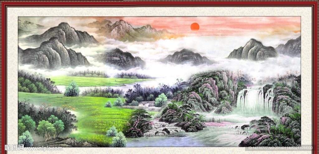 国画山水