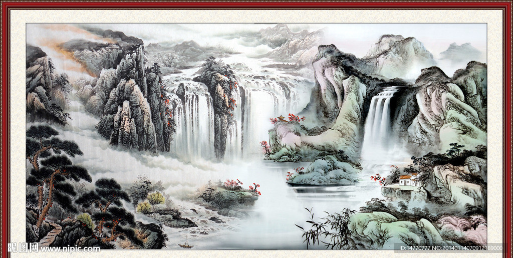 风景画 山水风景